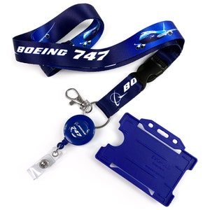 Boeing B747 Lanyard Set