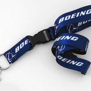 Boeing Logo Lanyard Set