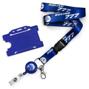 Boeing B777 Lanyard Set