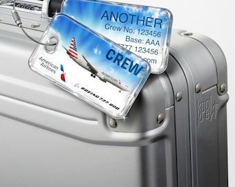 American Airlines B737-800 Luggage Tag