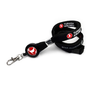Turkish Airlines Tubular Lanyard