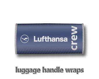 Lufthansa Airlines Luggage Handle Wrap