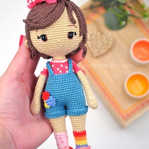 Crochet pattern MELODIE Amigurumi Child image 3