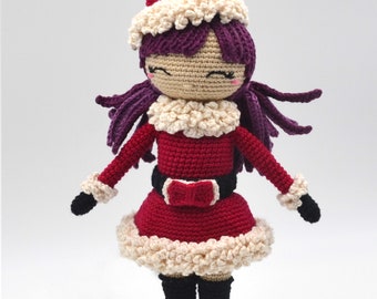 Patrón de ganchillo ALICIA Navidad Amigurumi Niño