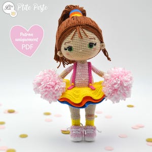 Patrón de crochet MIA Amigurumi Muñeca Infantil
