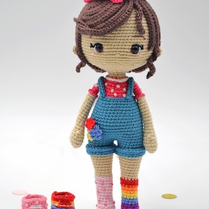 Crochet pattern MELODIE Amigurumi Child image 2