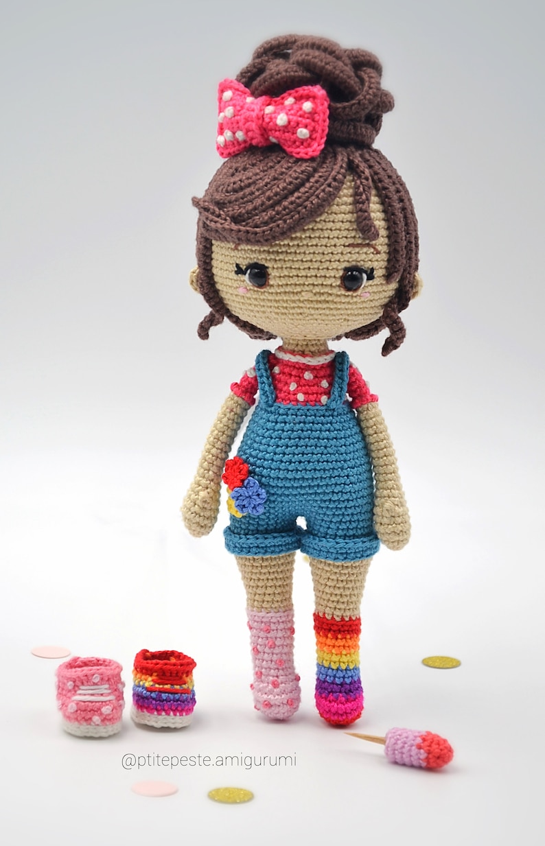 Crochet pattern MELODIE Amigurumi Child image 2