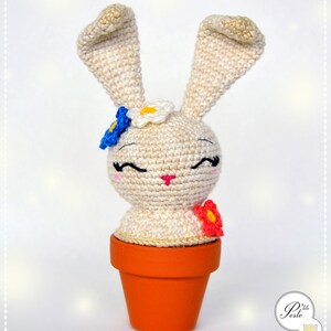 Patron crochet PAQUES Lapin Amigurumi Décoration image 3