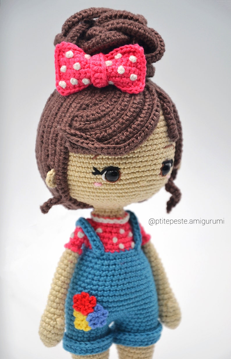 Crochet pattern MELODIE Amigurumi Child image 5