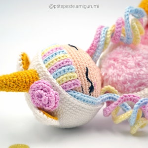 Crochet pattern AURORA Unicorn Amigurumi Child image 5