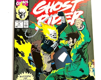 Vintage Ghost Rider Comic Nr. 4: August 1990, Mr. Hyde