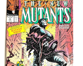 Vintage New Mutants Comic Book: Inferno No. 73, March 1989