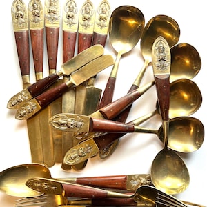 Thai bronze cutlery set - Etsy 日本