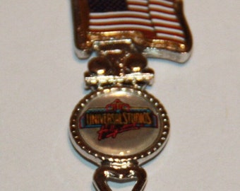 Universal Studios Hollywood American flag vintage collectible spoon from Universal studios Hollywood collectible spoon Movie spoon