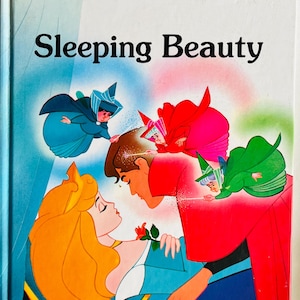 Walt Disney&#39;s Sleeping Beauty  Happy Time Books  1992 Australian Reprint  Large Glossy Hardcover  Children’s Book  Disney collectible book