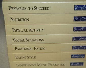 Jenny Craig boxed set sealed new weight management VHS videos  7 sealed Prepare to succeed nutrition Physical activity emotional eating etc