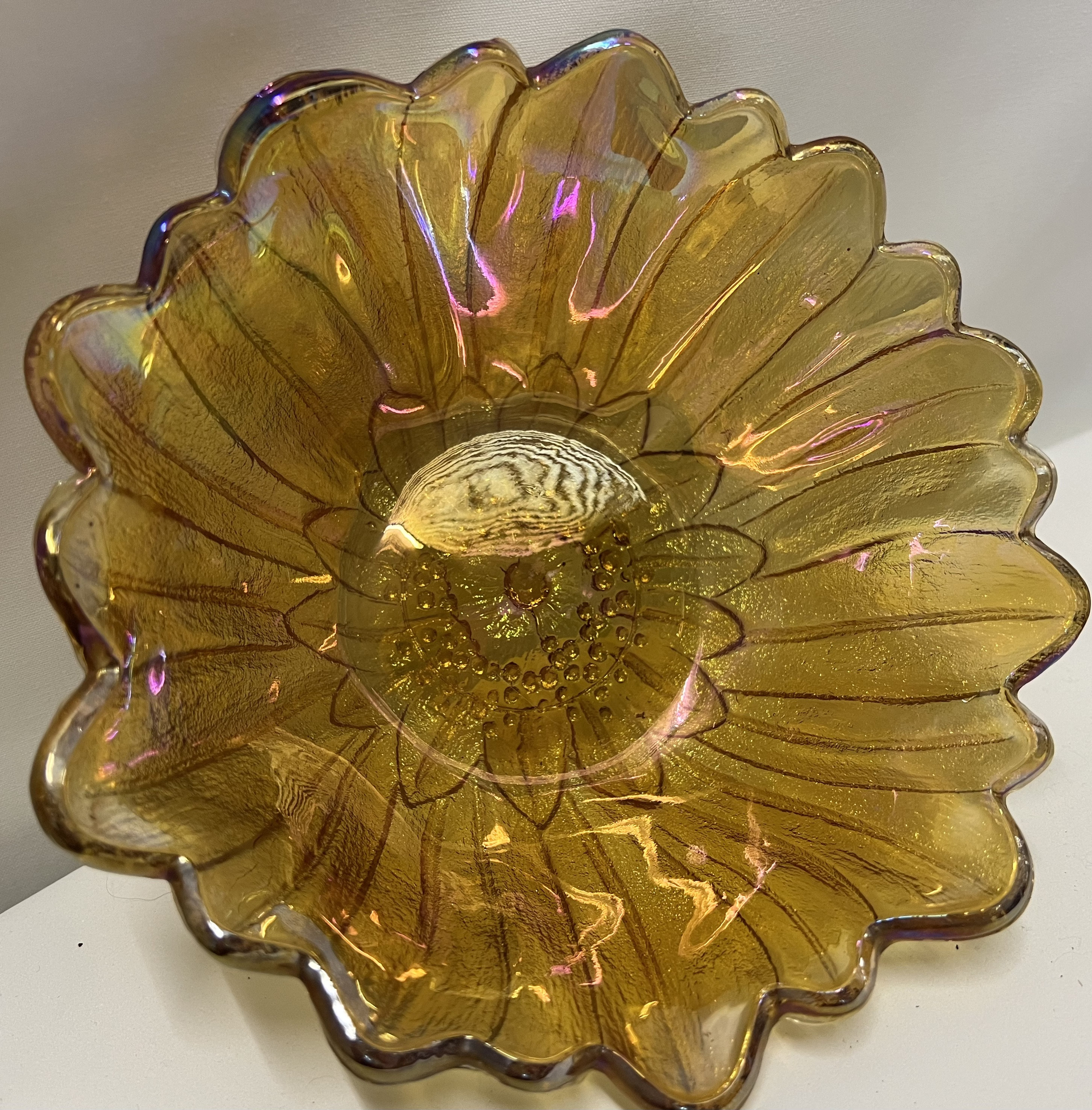 人気新品入荷 CARNIVAL GLASS bowls x 2 pair collectible glass collectible コレクション