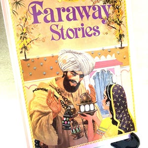 Vintage children&#39;s book Hard cover My Book Of Faraway Stories VGC illustrated hard cover Marshall Cavendish London 1989 illustrated  book