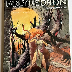 RPGA Polyhedron magazine Published 2001  issue 147 volume 21 number 2 July  2001 vintage Polyhedron The RPGA Magazine vintage Polyhedron mag