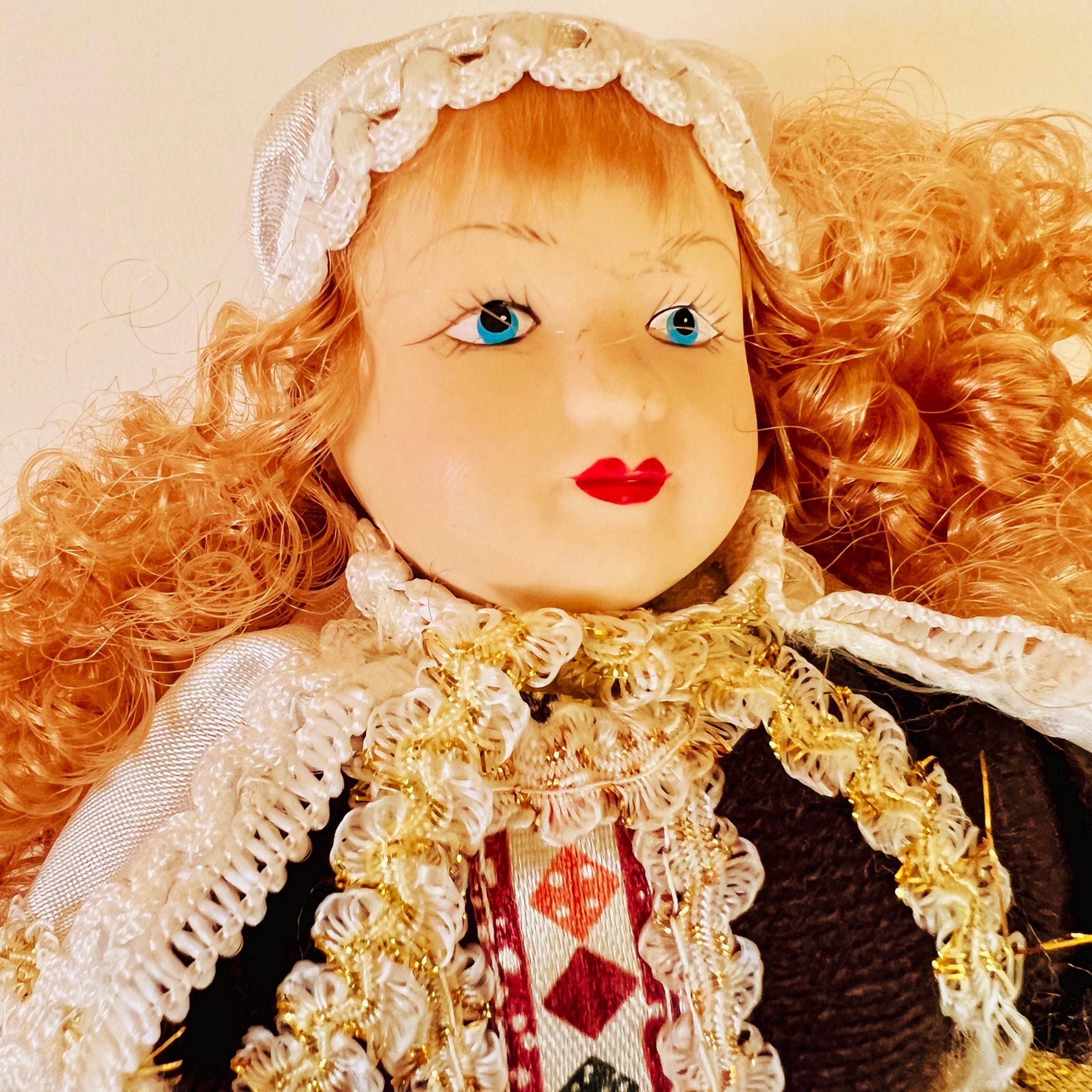 Collectible Porcelain French Doll: Dolls of the World, Traditional