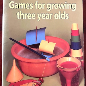 Ages and stages by Patricia Crockford Games For Growing three year olds activities and games for little children vgc 1994 reprint