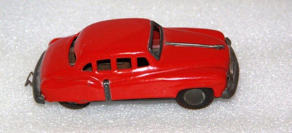 ヴィンテージブリキ車：1940年代日本製レトロコレクターズアイテム