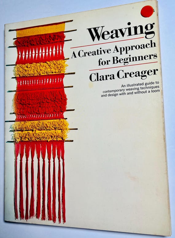 Livre Vintage 1967 - Tissage Sans Métier à Tisser - Broché (HC) - Occasion
