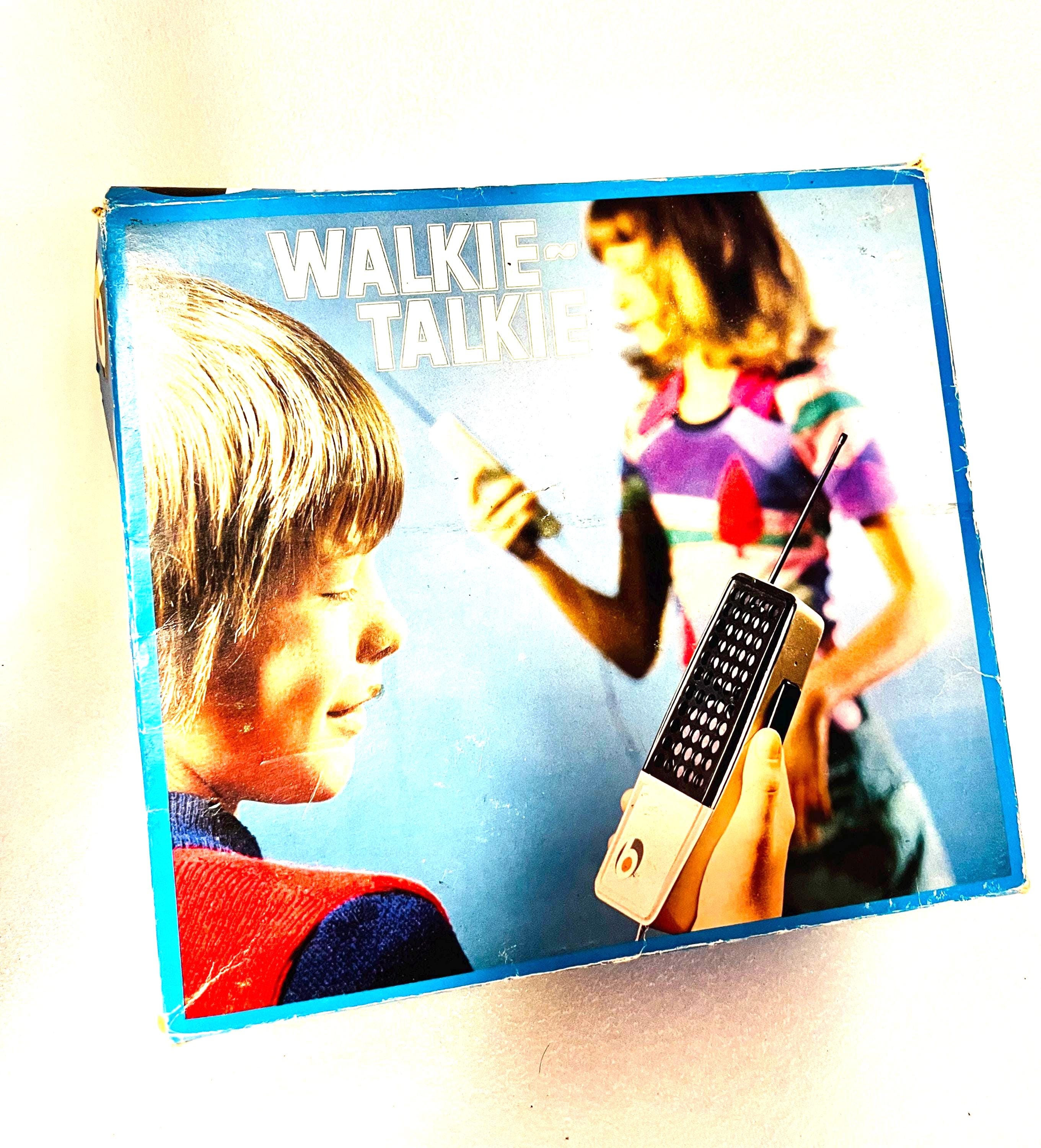 Vintage 1970s Walkie Talkies Boxed Set – Made in Malta – Working