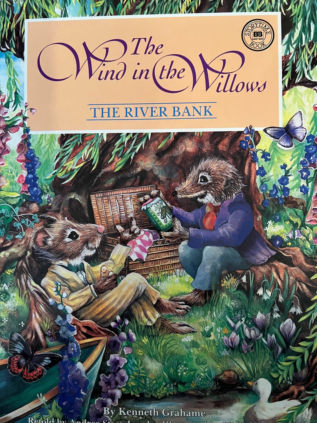 The Wind in the Willows the River Bank Graham Retold Etsy