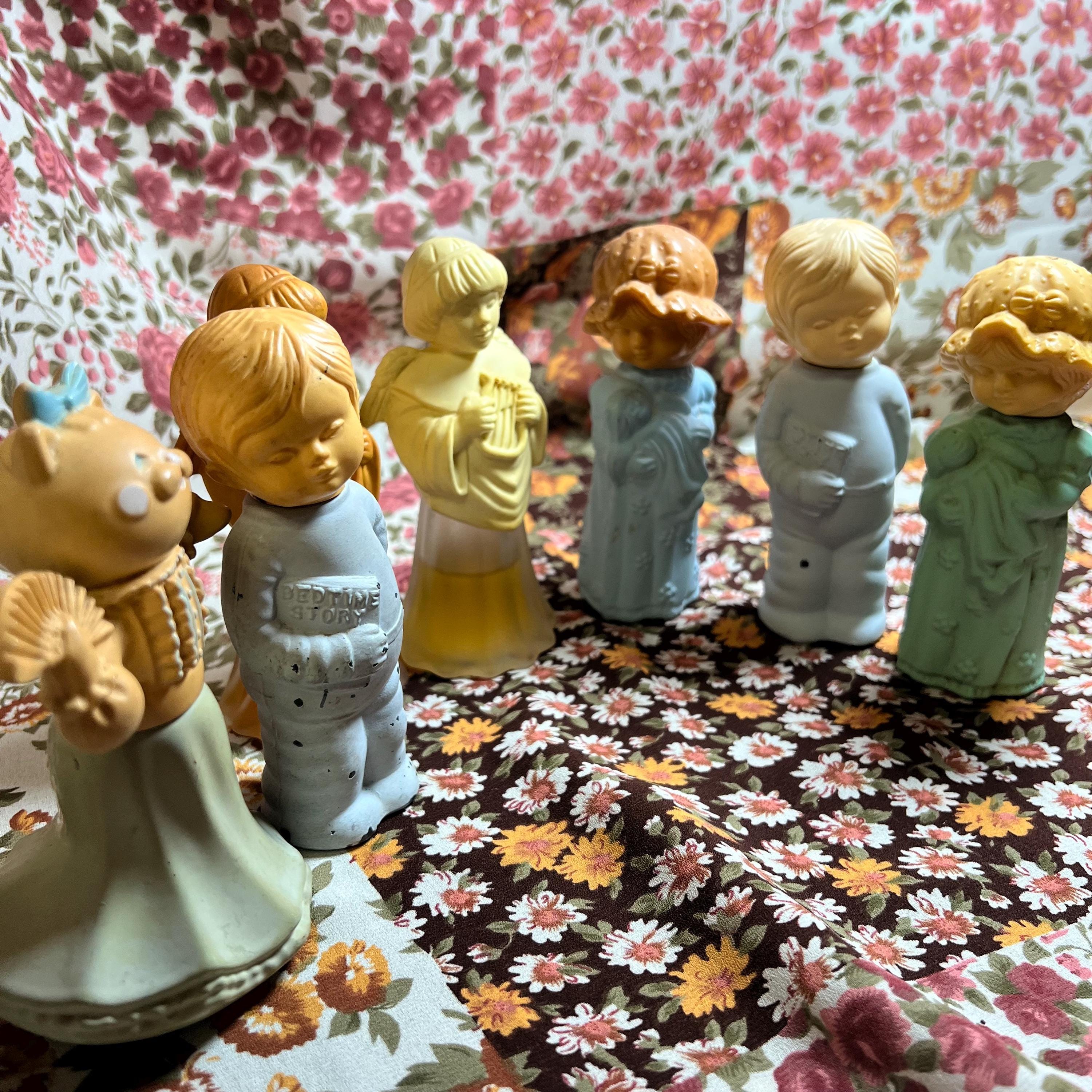 Vintage Avon Children Figurines Perfume Bottles X 7 - Etsy
