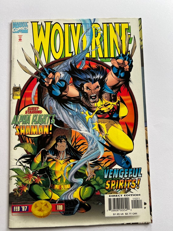 Vintage Wolverine Comic Book No 110, February 1997 – Marvel Comics