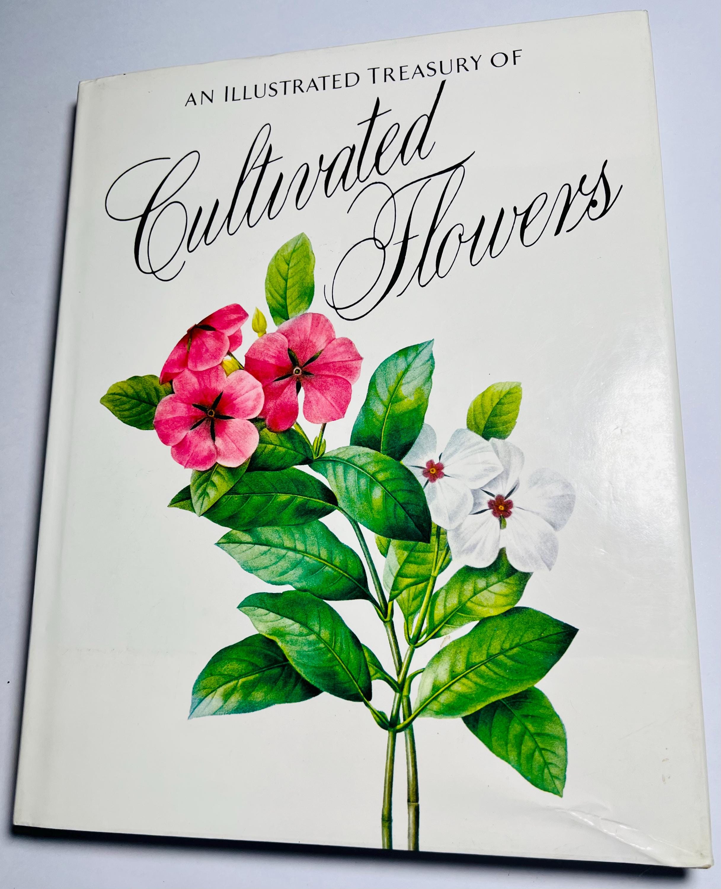 Vintage Botanical Art Book: Cultivated Flowers, 1979 Hardcover - Etsy