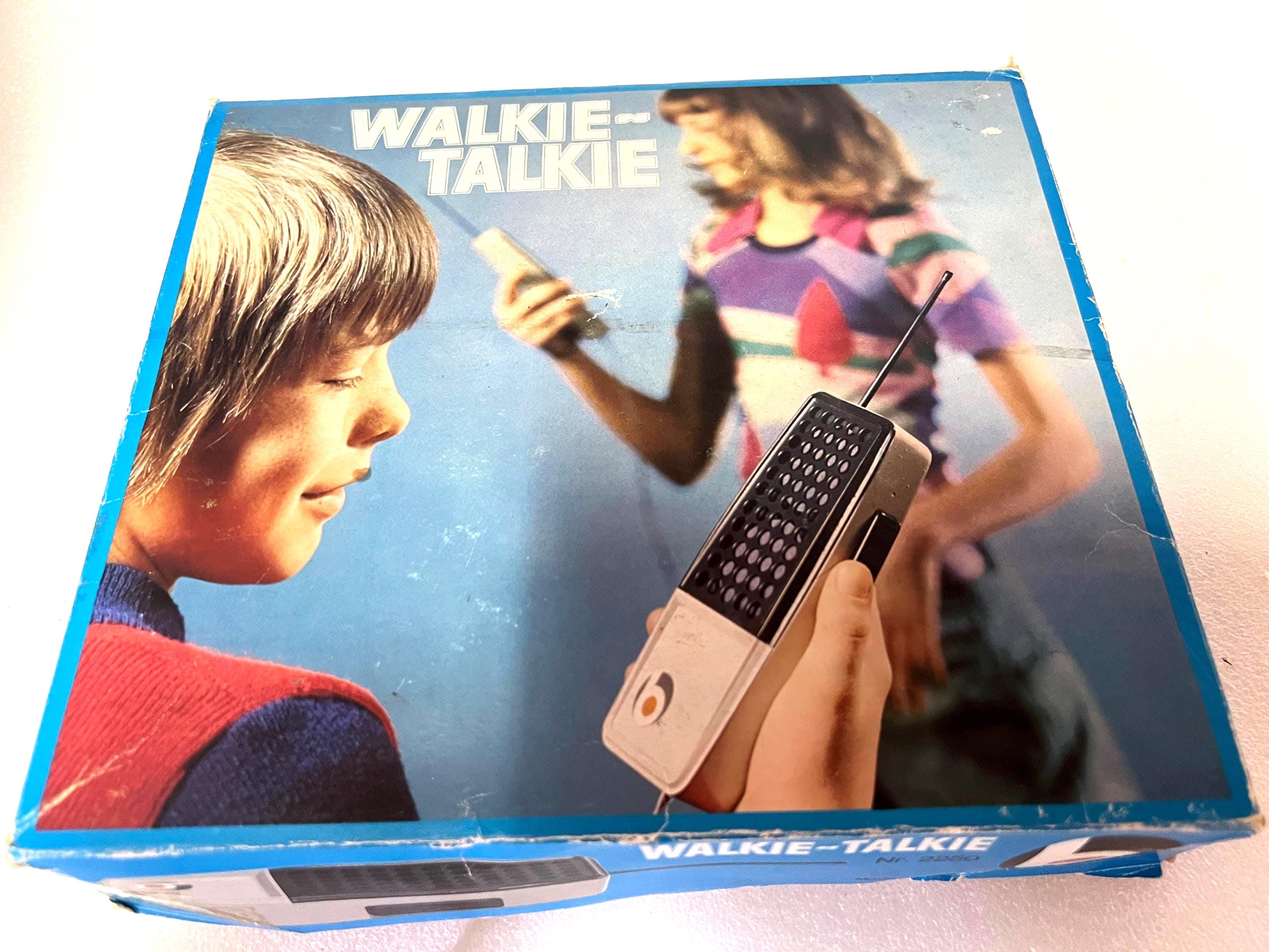 Vintage 1970s Walkie Talkies Boxed Set – Made in Malta – Working