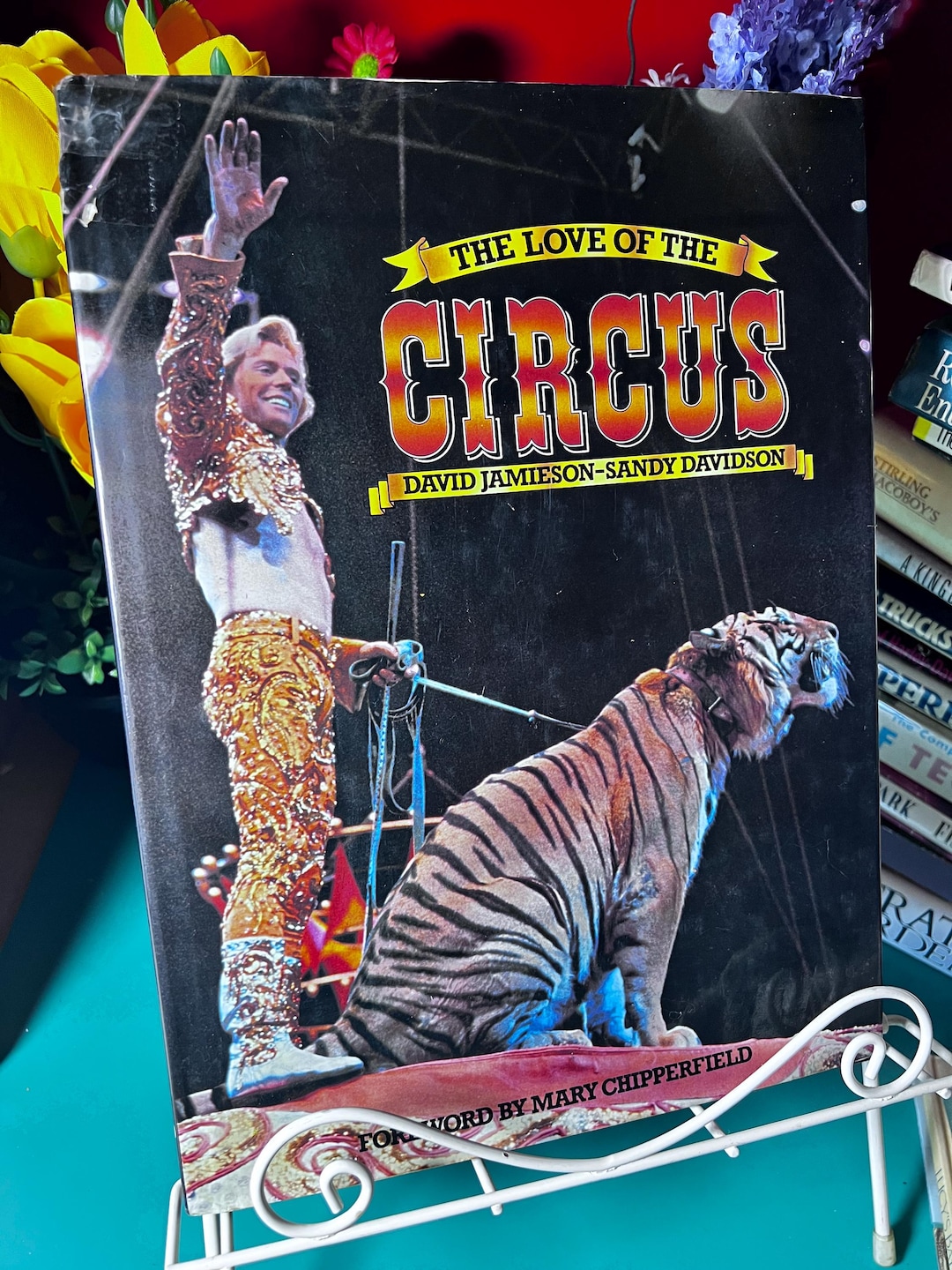 Vintage Circus Book 1980 the Love of the Circus David Jamison