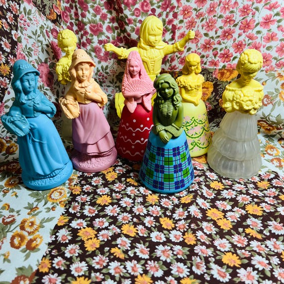 Vintage Avon Perfume Bottle Collection X 8 Figurine Bottles - Etsy
