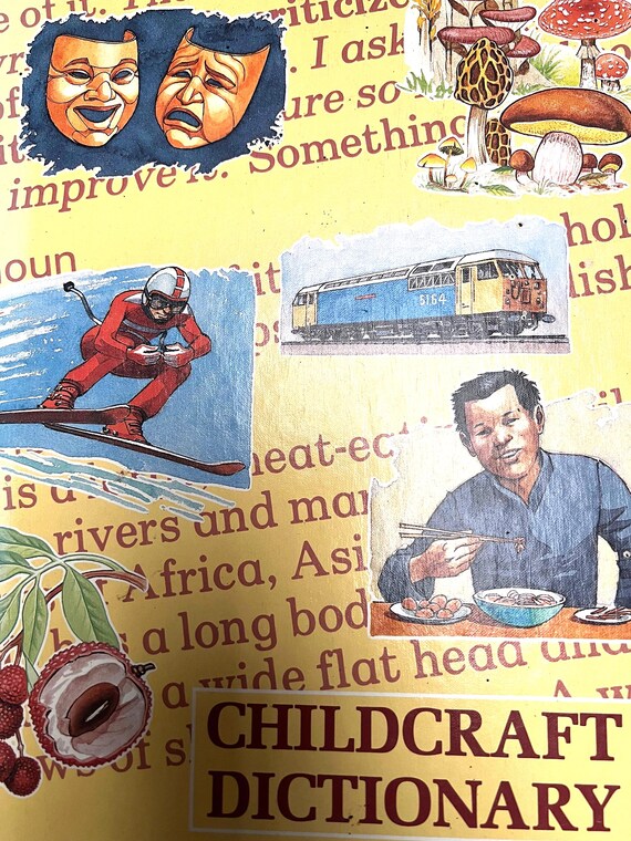 Vintage Childcraft Dictionary: 1989 International Edition