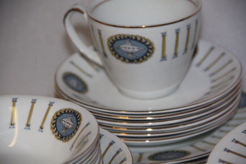 Alfred Meakin Antique Dinner Set 42 Pieces Full Set Vintage Etsy