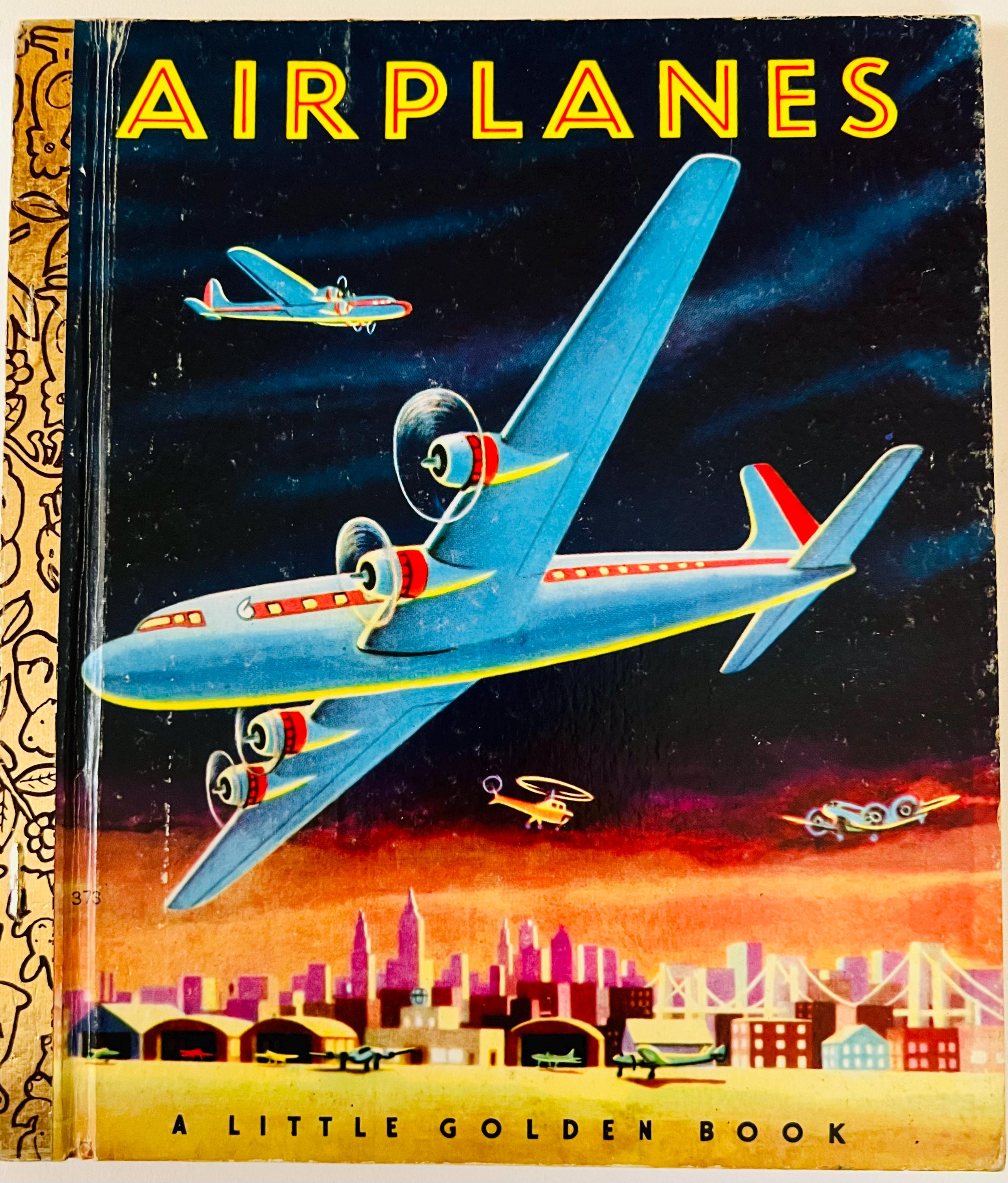 Vintage Little Golden Book: Airplanes, 1973 Edition - Etsy