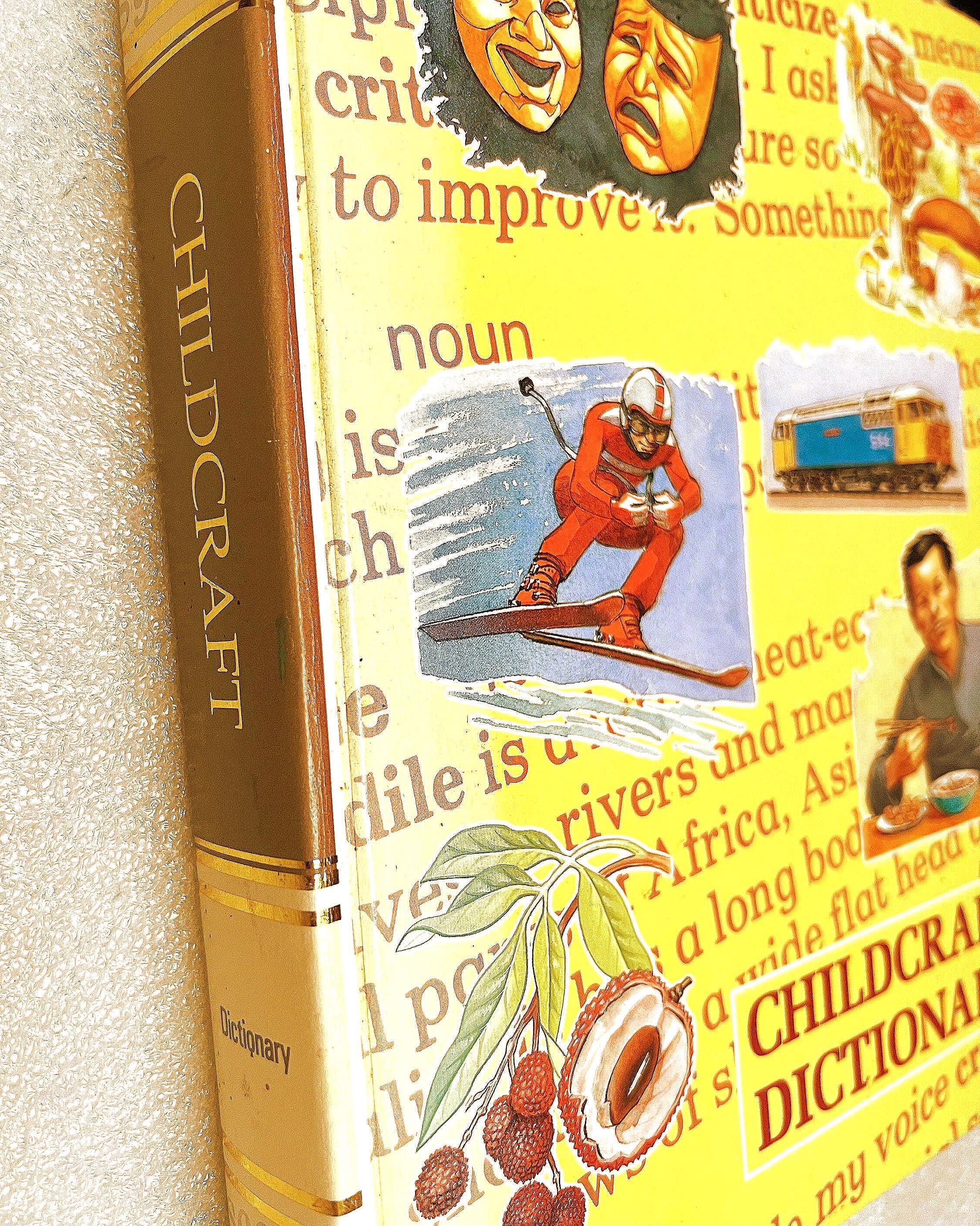 Vintage Childcraft Dictionary: 1989 International Edition