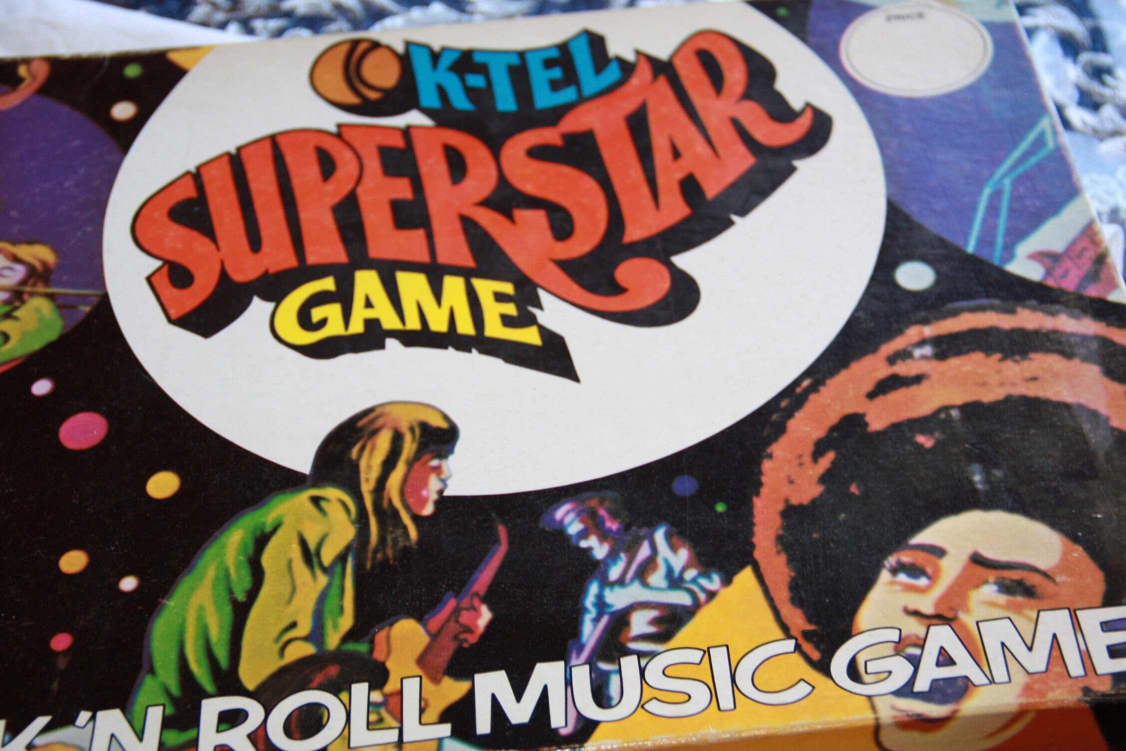 Buy 1973 Vintage Board Game the Ktel Superstar Game the Original Rock N Roll Music Game