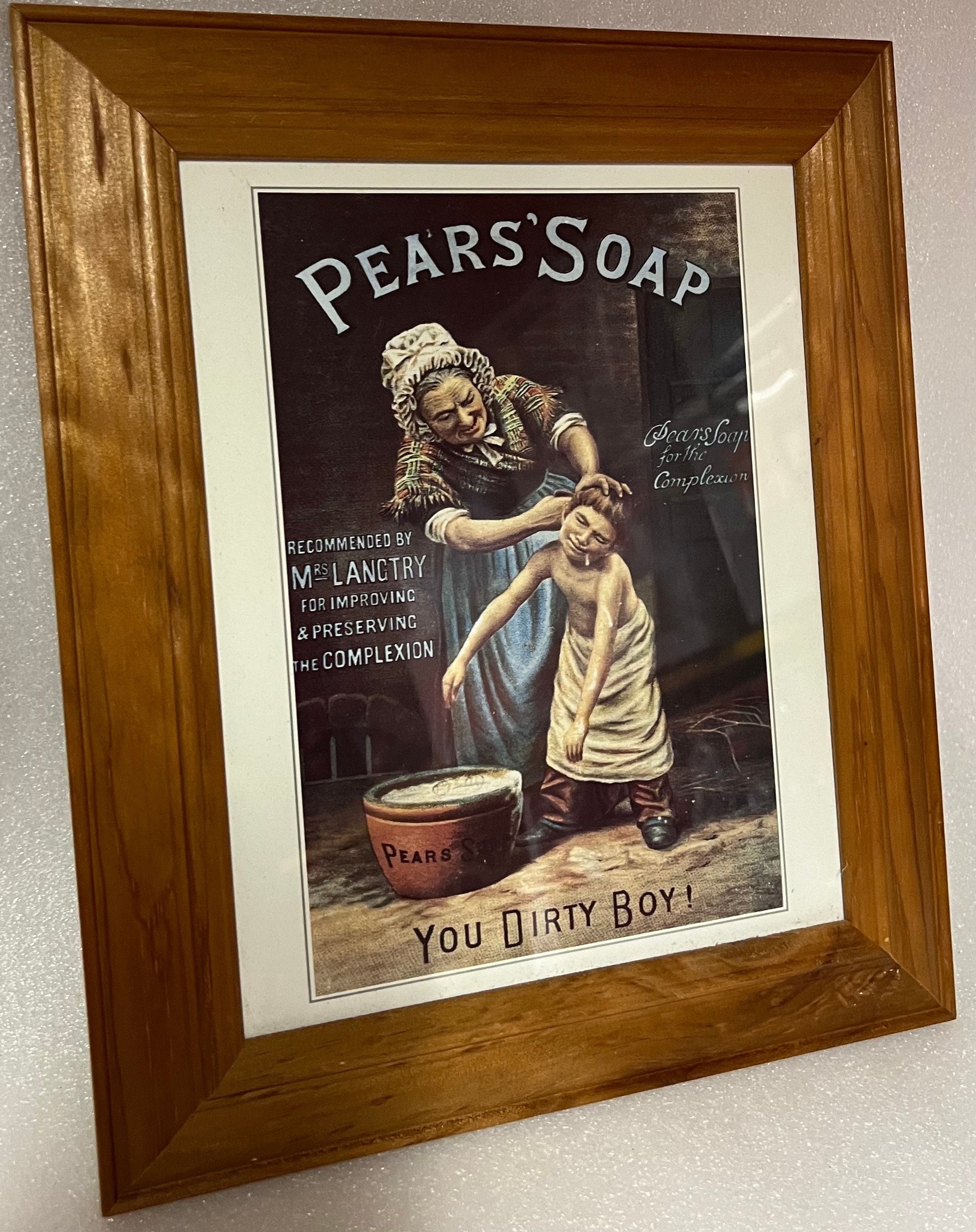 Pears Soap Mirror - Etsy UK