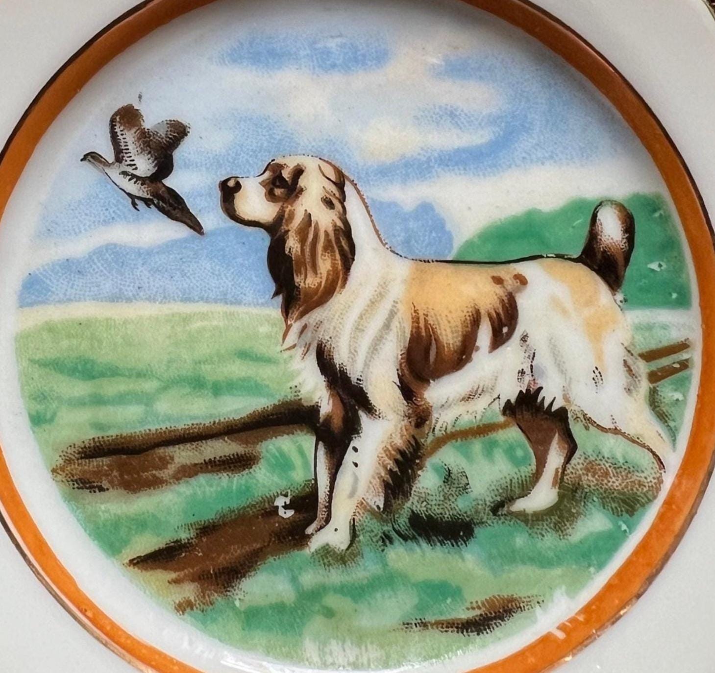 Bone china japan dog - Etsy 日本