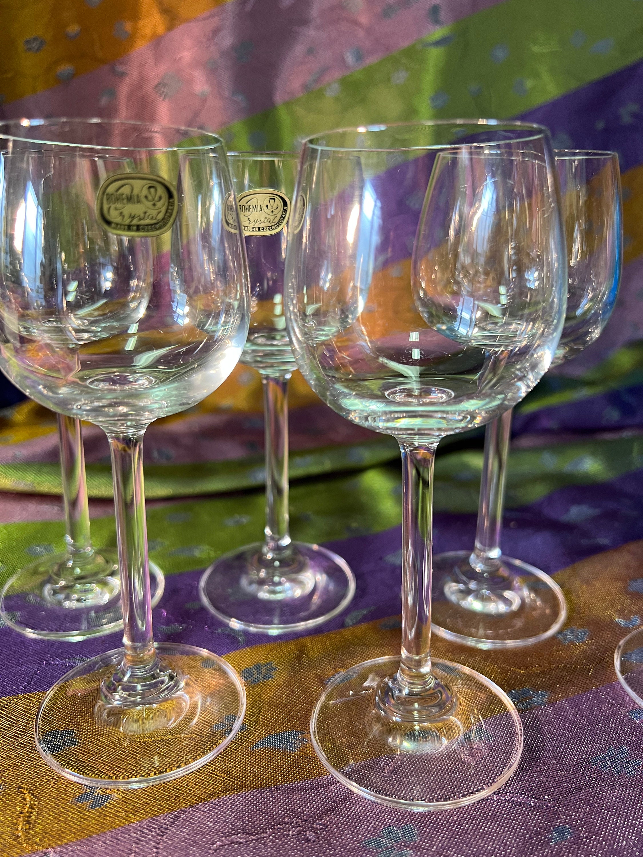 Bohemia Glass クリスタルグラスセット 5点亲新品未使用 HOYA CRYSTAL (ホーヤクリスタル) グラスセット 5Pセット｜トレファク