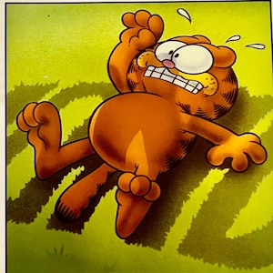 Garfield The Garfield Times Jim Davis 1987 Australian Edition Budget Books collectible Garfield comic book retro Garfield vintage Garfield