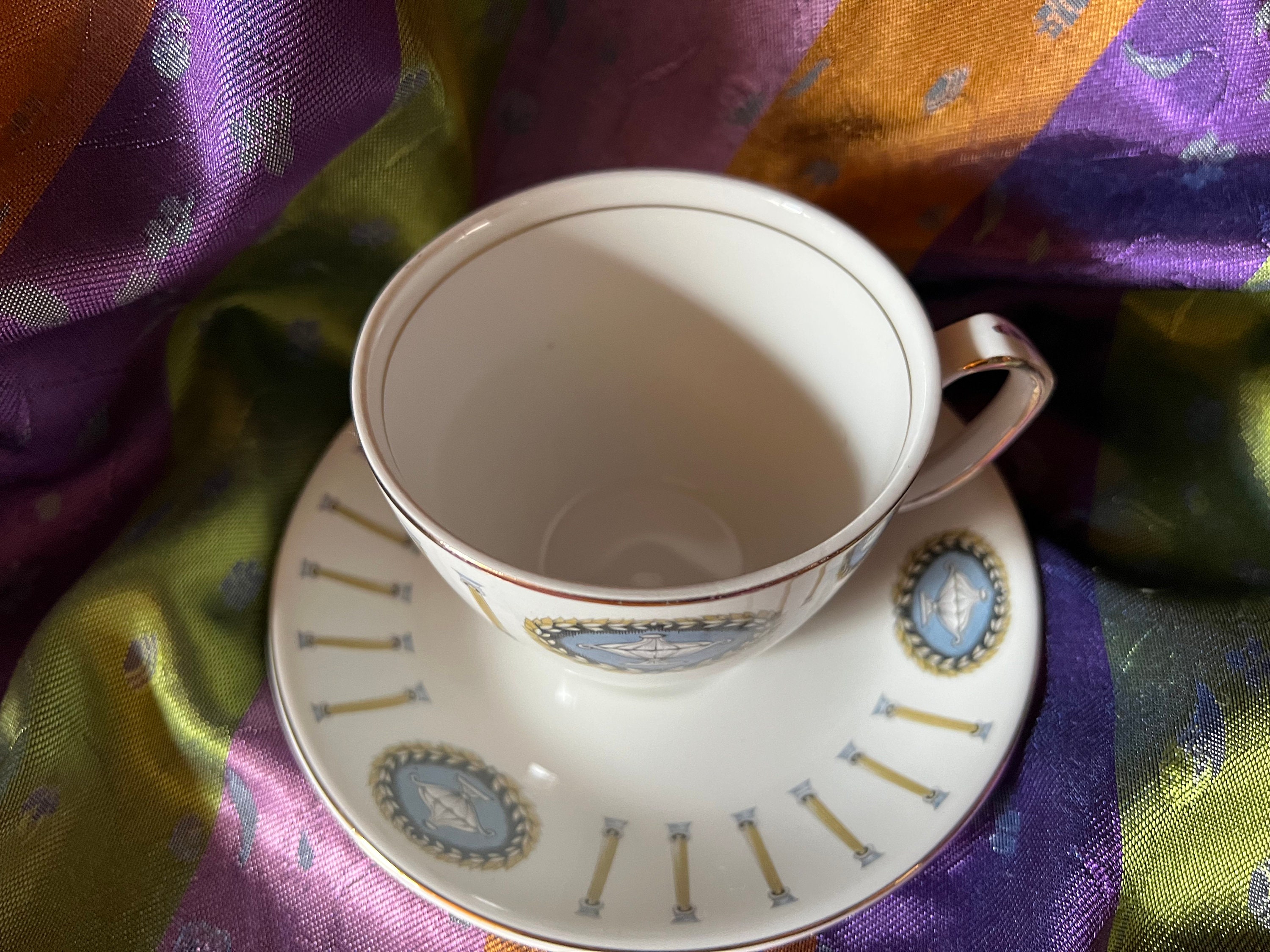 アンティーク アルフレッド ミーキン ティーセット：英国製磁器カップ