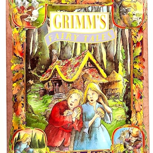 Grimm&#39;s Fairy Tales large hard cover with jacket The Children&#39;s Classic Edition David Borgenicht Robin Lawrie Graham Percy Jenny Williams +