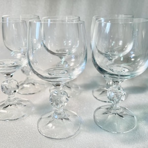 Bohemia crystal two boxed sets 12 glasses 150ml crystal glasses Czechoslovakian Crystal Bohemia Czech glass original boxes Claudia crystal