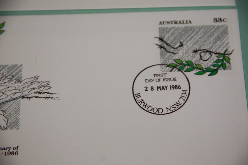 2 Australia Post Envelopes 1986 25th Anniversary of Amnesty