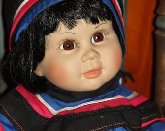 Legacy Doll A Dehetre doll with tag realistic doll vintage vinyl doll life  like doll vintage doll Terri DeHetre 652 Sumalee doll