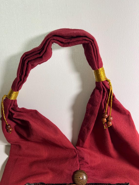 Boho Shoulder Bag Elephant Sequence - image 7